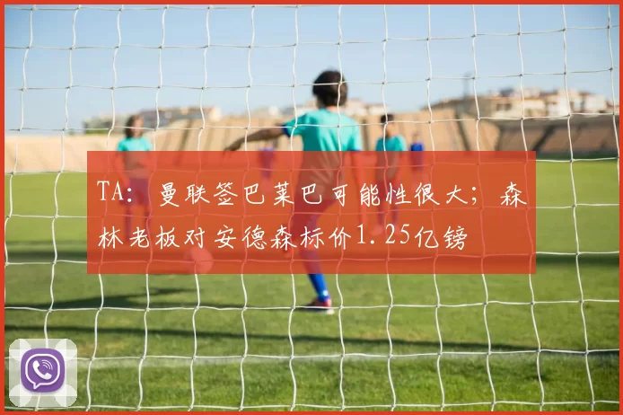 TA：曼联签巴莱巴可能性很大；森林老板对安德森标价1.25亿镑